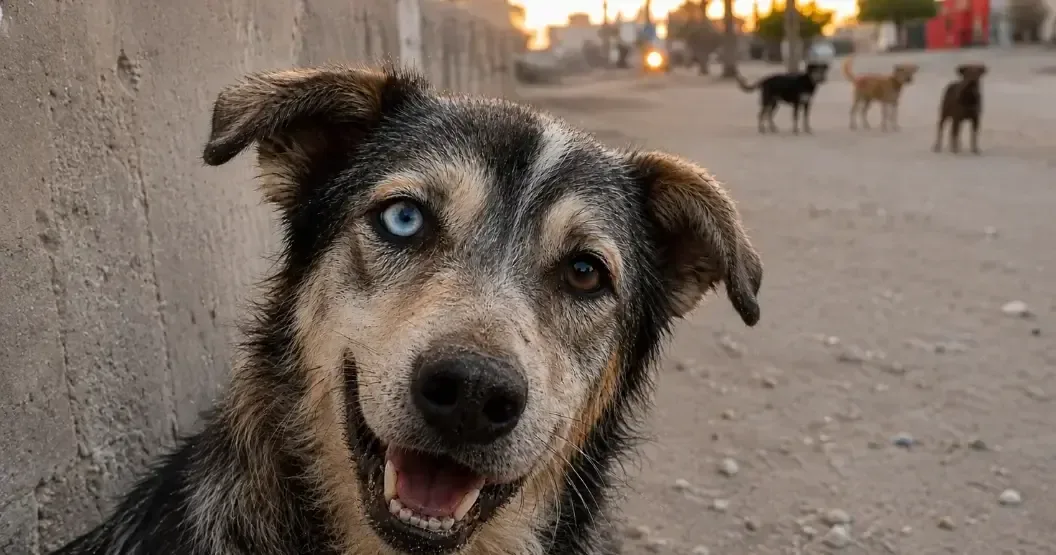 La vida de los perros callejeros en la colonia Provivienda resalta su lucha diaria por sobrevivir y encontrar afecto humano.
