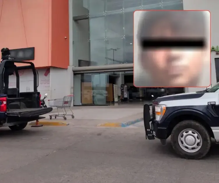 Un joven de 22 años fue arrestado tras un incidente en una tienda de Culiacán.