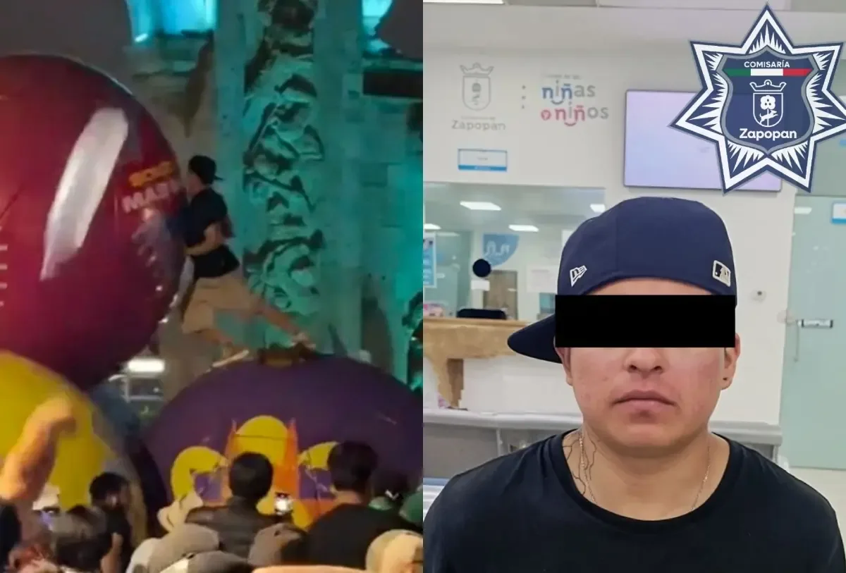 Un acto de vandalismo en celebración del Mundial resultó en la detención de un hombre en Zapopan.
