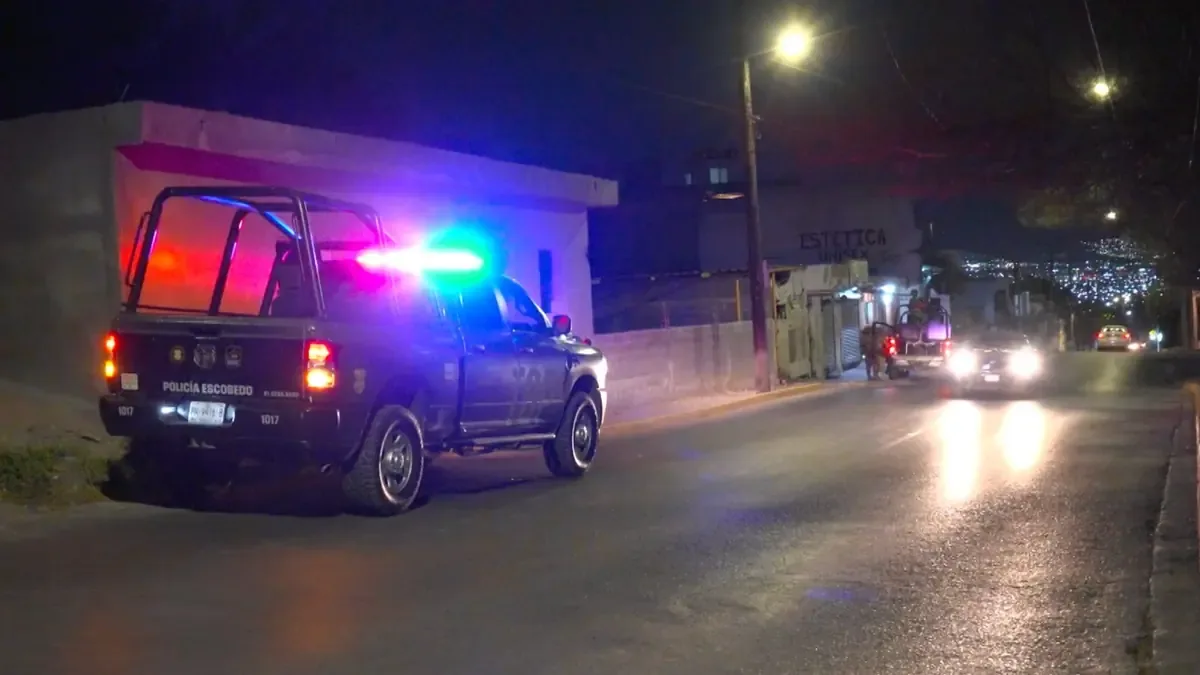 La violencia en Escobedo se agudiza con el asesinato de un hombre en plena vía pública.