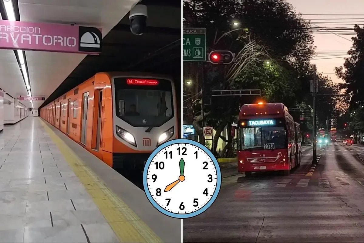 "Horarios especiales del Metro y Metrobús para el 2 de febrero de 2026 en CDMX."
