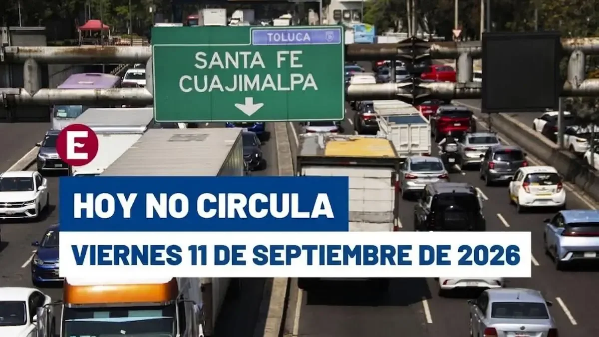 Este programa restringe la circulación de autos en la capital y el Estado de México para mejorar la calidad del aire.