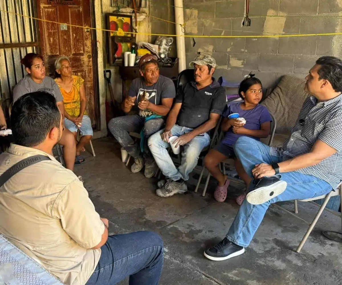El presidente del Congreso de Tamaulipas sigue escuchando a la ciudadanía en sus colonias.