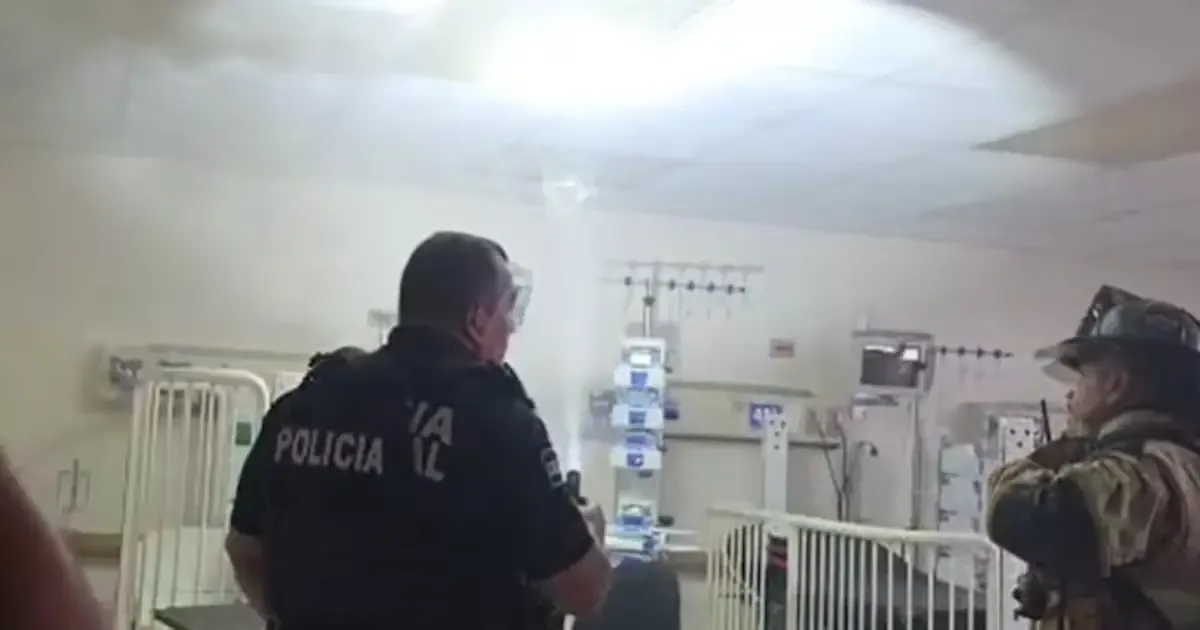 Un incidente de sobrecarga eléctrica causa la evacuación de pacientes sin reportar heridos.