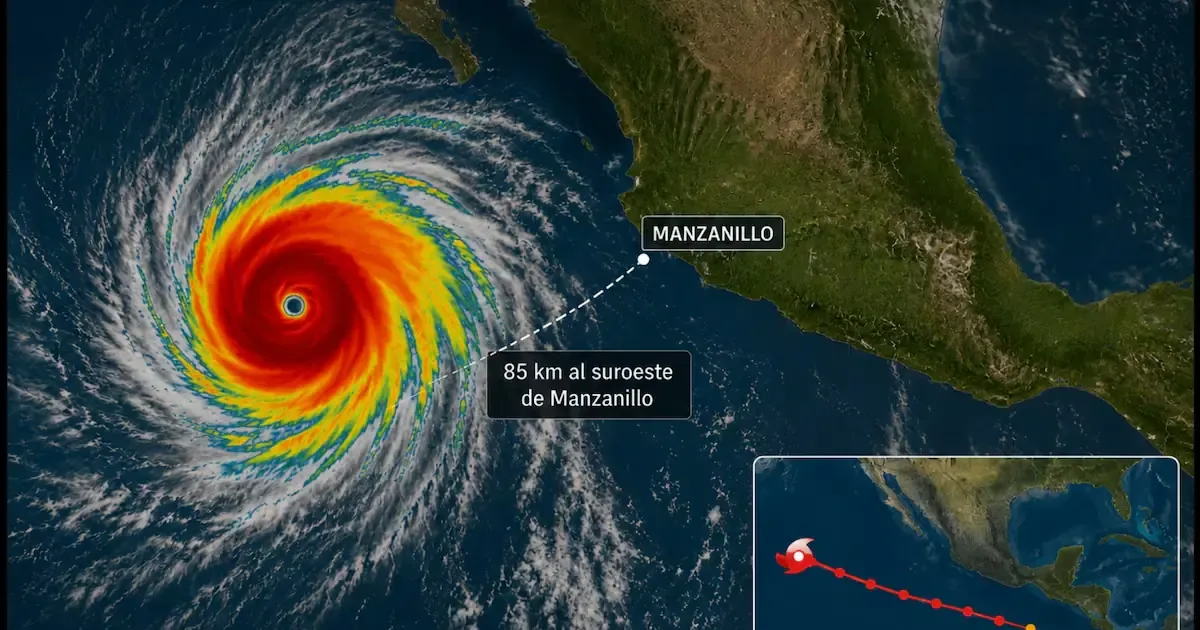 Genevieve se intensifica y provoca marejadas peligrosas en las costas pacíficas de México.