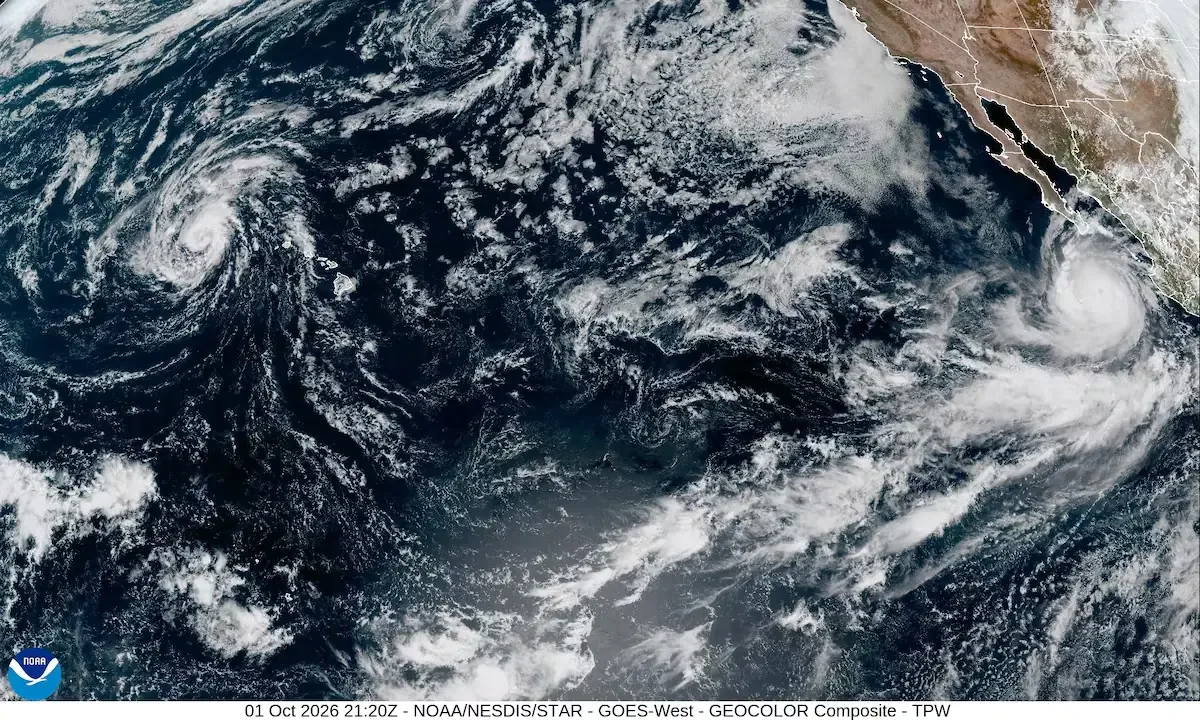 El huracán podría dejar hasta 150 milímetros de lluvia en varios estados del occidente de México.