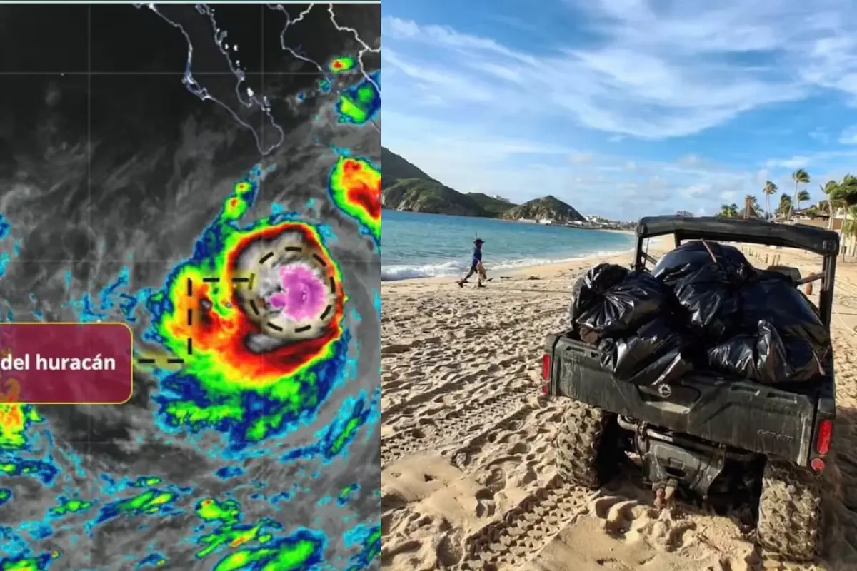 El huracán Rachel ha cambiado las condiciones en Los Cabos y afecta actividades marítimas y educativas.