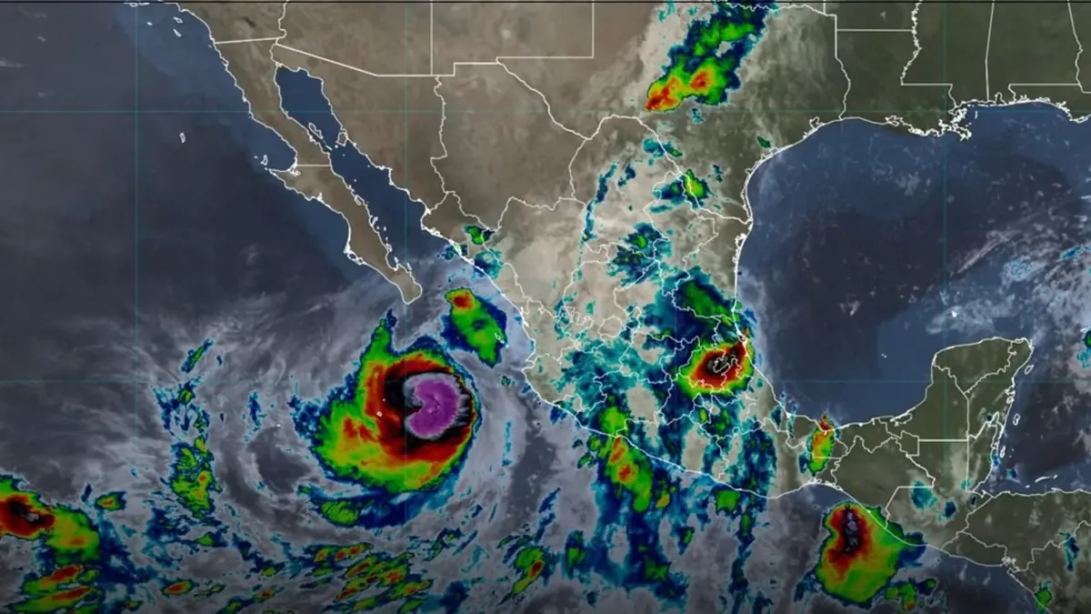 El huracán Rachel ocasionará lluvias intensas y vientos en el Pacífico mexicano, afectando a varios estados.