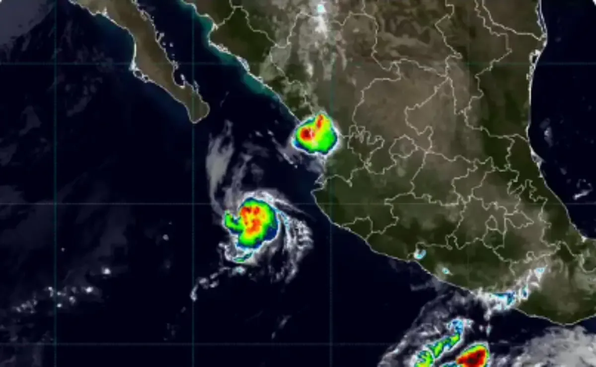 Las lluvias de Simon y Trudy afectarán diversas regiones del país, con alertas de Protección Civil.