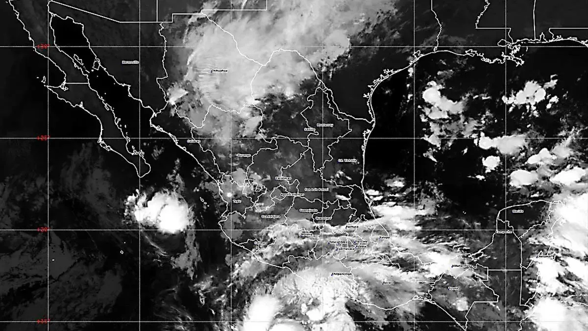 El huracán "Trudy" provoca alerta por lluvias intensas en Guerrero y Oaxaca, con acumulados que podrían generar inundaciones.