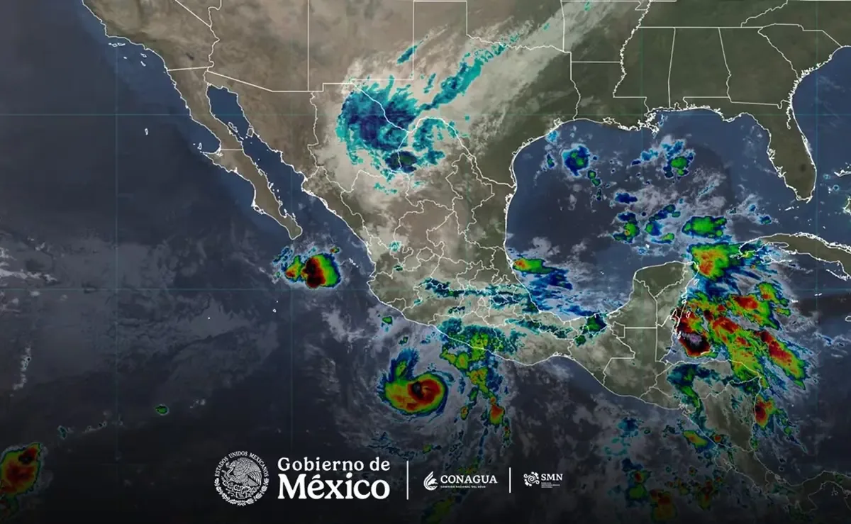 El huracán Trudy genera lluvias intensas y posibles deslaves en la costa del suroeste de México.