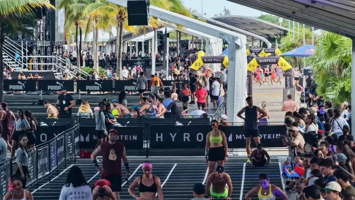 La nueva competencia de fitness cuenta con inscripciones masivas y gran afluencia de público.