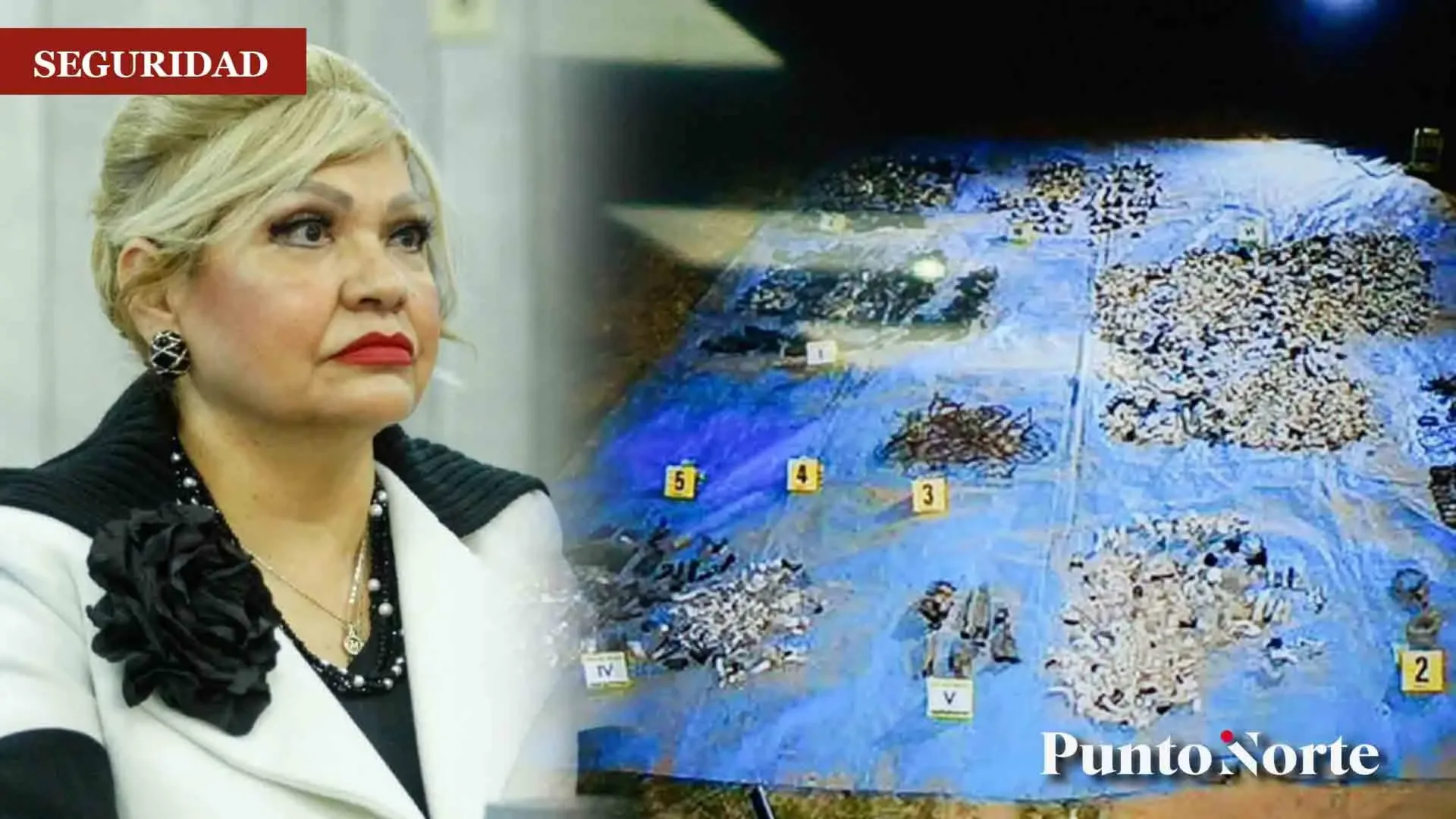 Identificación de cuerpos en fosas clandestinas en el Valle de Mexicali.
