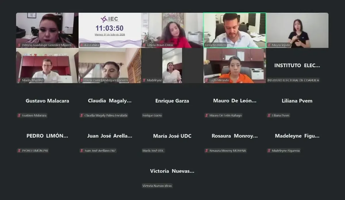 La inclusión de nuevos partidos en Coahuila modifica la distribución de financiamiento público y privado.
