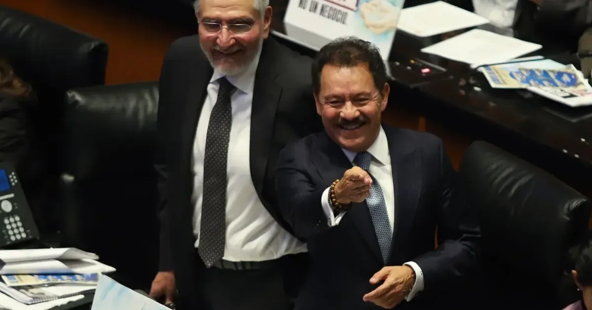 Ignacio Mier, nuevo coordinador de la bancada de Morena en el Senado.