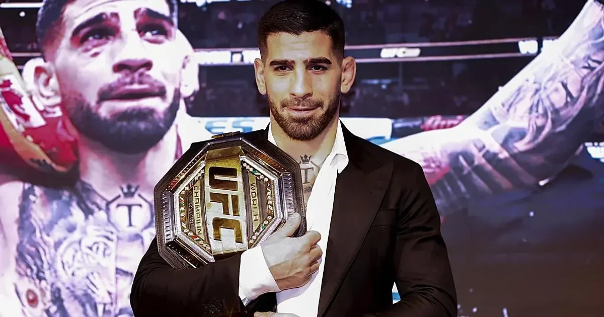 La UFC celebra un evento especial donde Topuria resalta la contribución española a la independencia estadounidense.