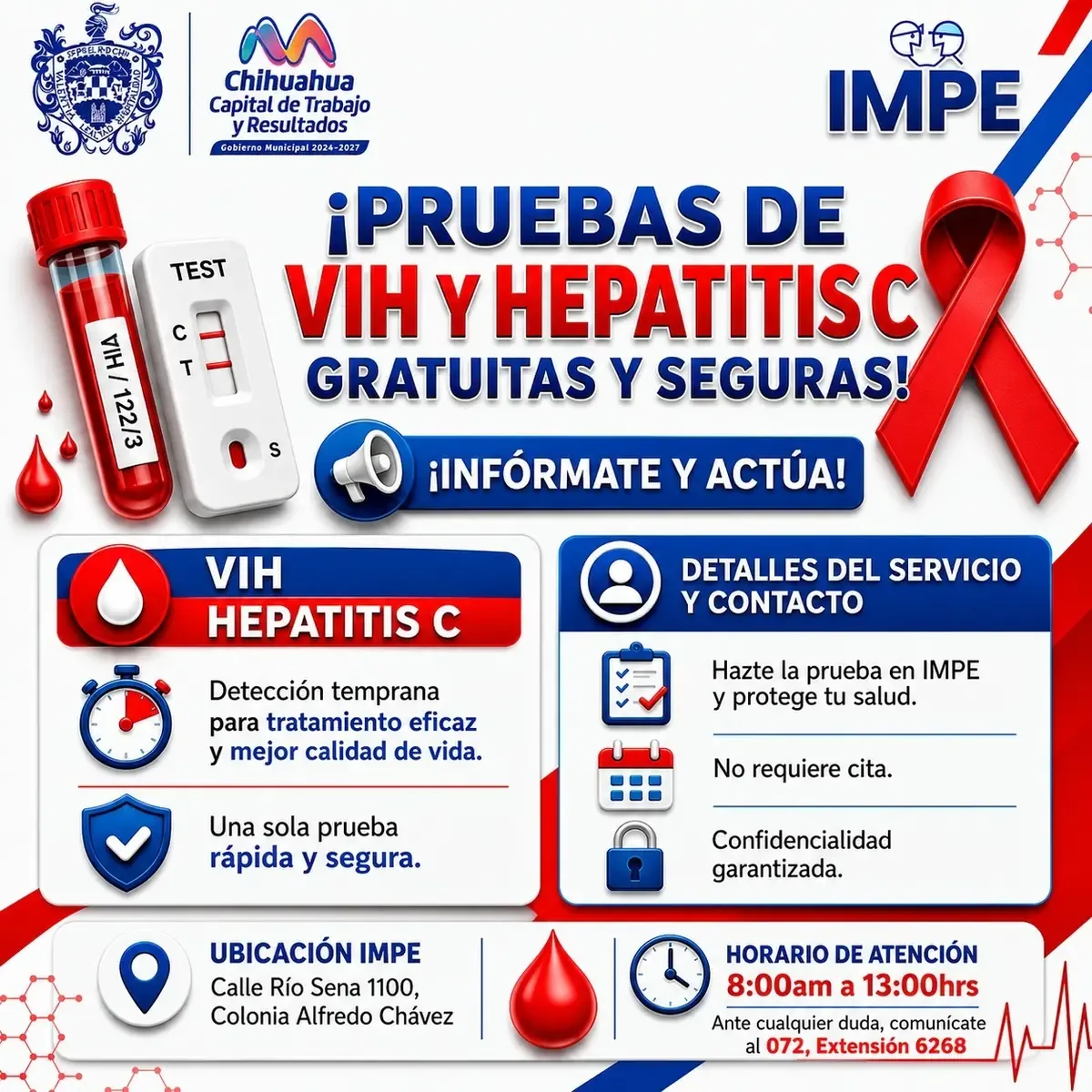 Acciones de prevención y detección son prioritarias para mejorar la salud pública.