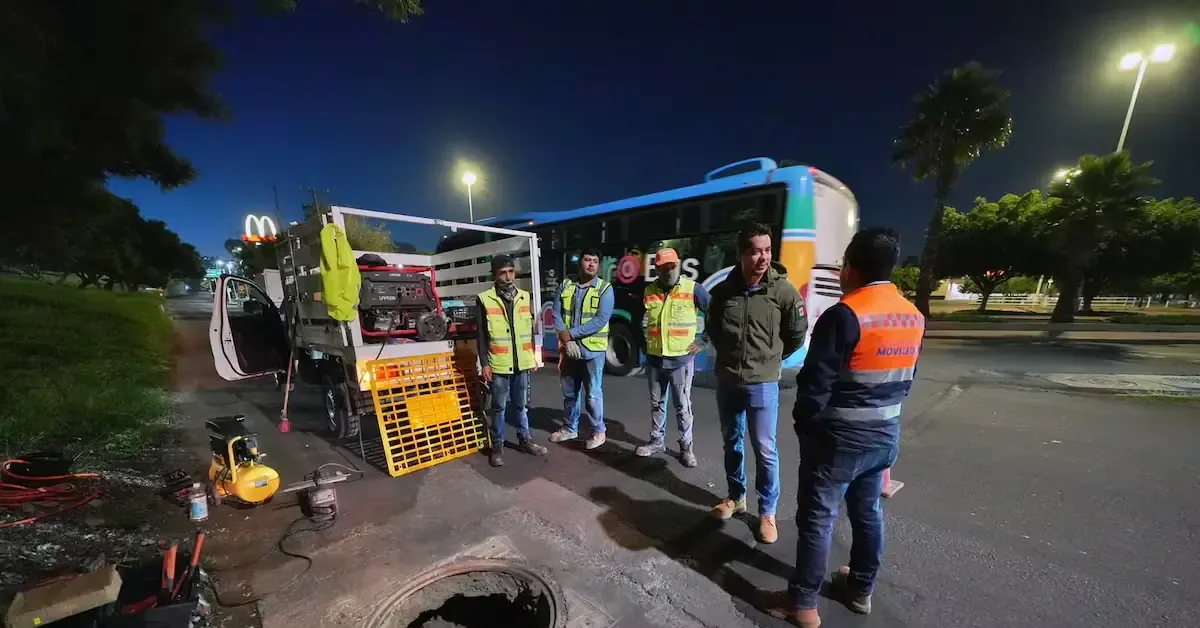 La intervención busca prevenir accidentes y mejorar la seguridad en las calles de Querétaro.