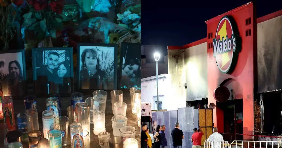 Imputados en el caso del incendio de Waldo's durante la audiencia en el juzgado de Hermosillo.