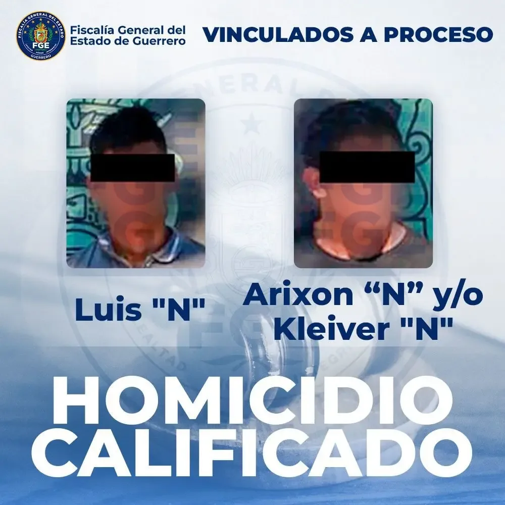 Imputados por homicidio calificado en Acapulco ante la Fiscalía de Guerrero.