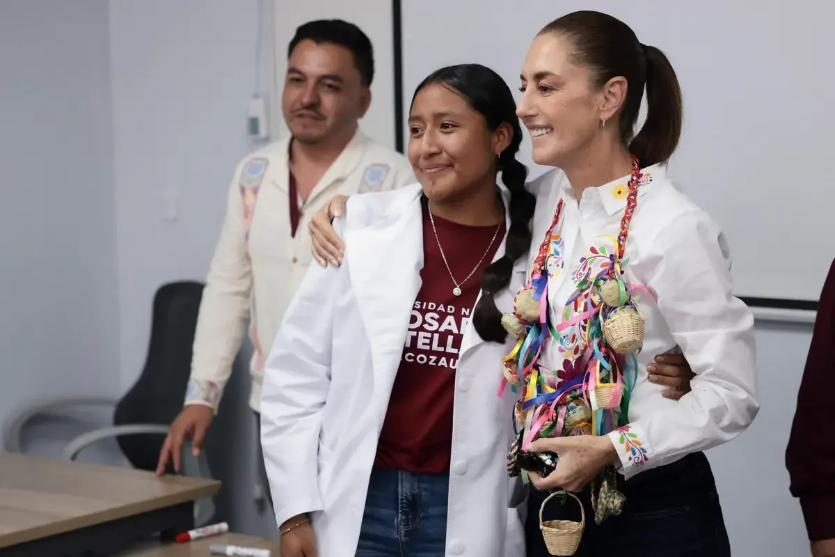 La Presidenta de México destacó la educación como pilar fundamental para la seguridad y el desarrollo del país.