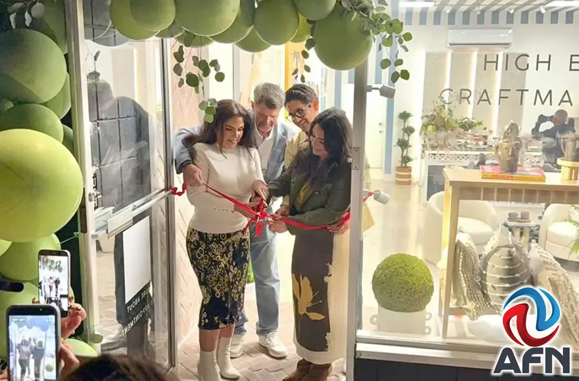 "Inauguración de Vórtice - Artesana & Design en La Jolla, California."