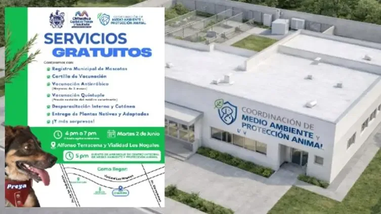 Se ofrecerán vacunas, plantas nativas y orientación para el cuidado animal.