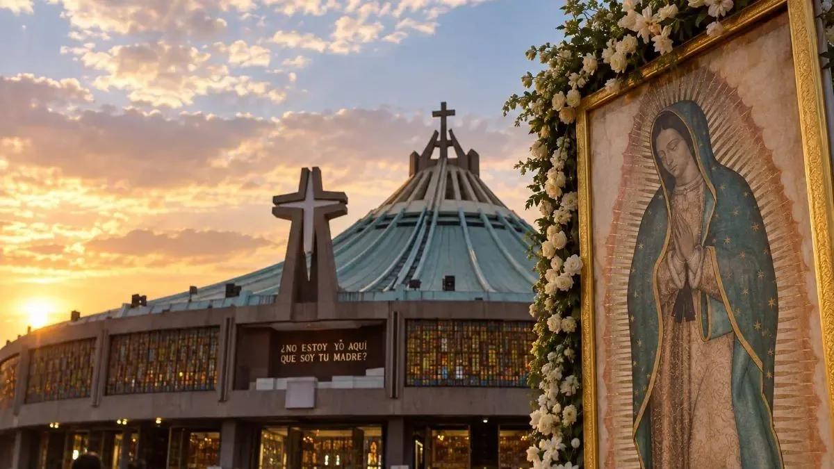La celebración marca 50 años de la nueva Basílica dedicada a la Virgen de Guadalupe.