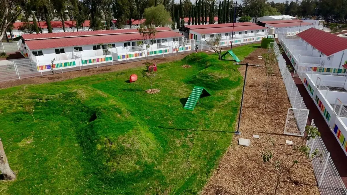 Este refugio se posiciona como el más grande de su tipo en el país.