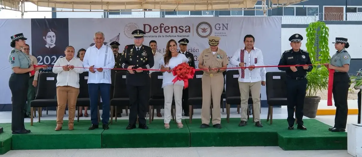 Esta nueva infraestructura busca brindar bienestar y estabilidad al personal de la Guardia Nacional en la capital quintanarroense.