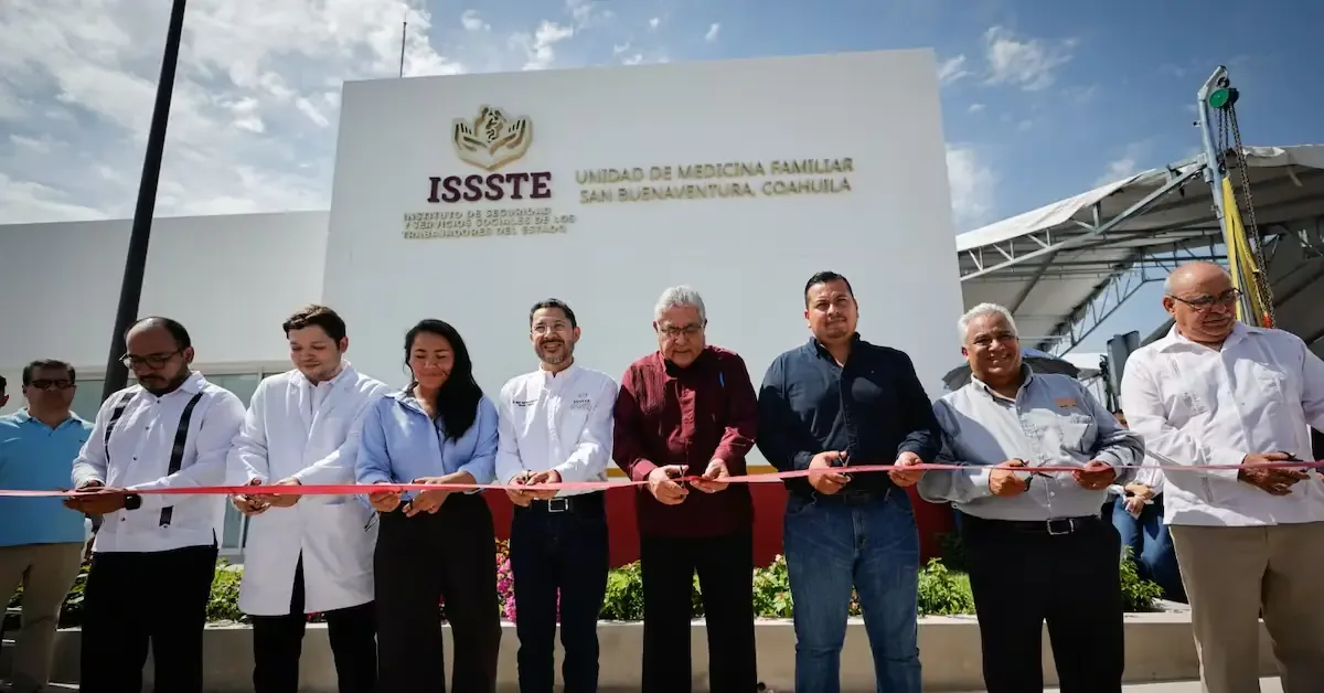 La nueva UMF beneficiará a más de 4 mil derechohabientes del ISSSTE.