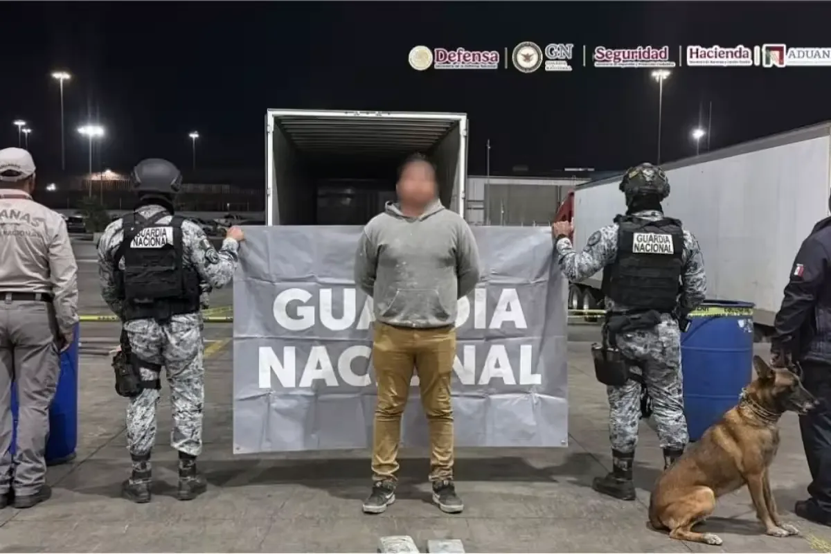 La incautación se realizó en la Garita de Otay durante un operativo de inspección fronteriza.