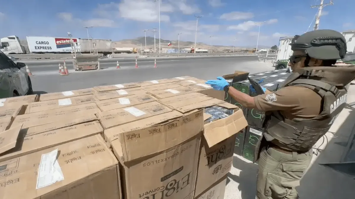 La incautación destaca los esfuerzos de las autoridades en la lucha contra el contrabando.