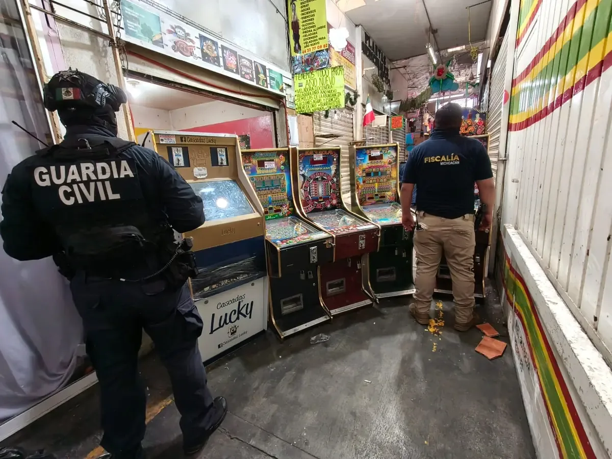 La incautación de equipos ilegales refuerza las acciones contra el juego clandestino.
