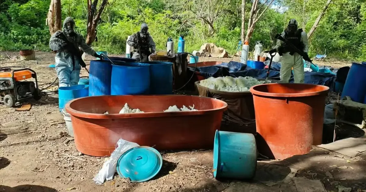 La SSPC desmantela laboratorios de drogas sintéticas que afectaban la seguridad en la región.