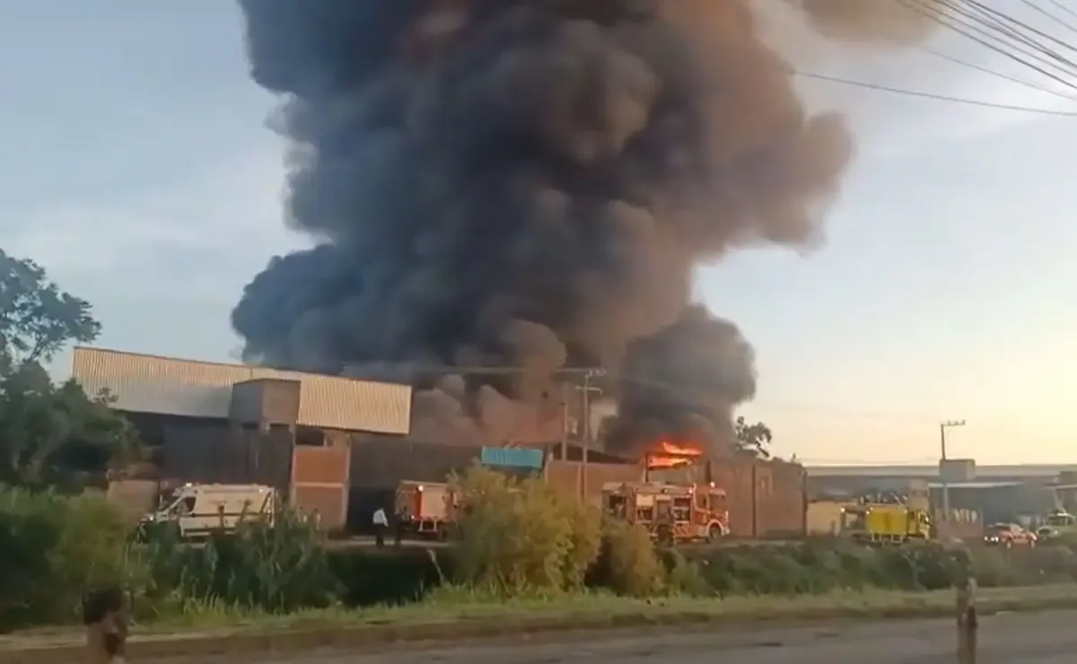Un incendio en Morelia, Michoacán, ha destruido una fábrica y afectado a otras tres empresas, sin reportes de heridos hasta ahora.