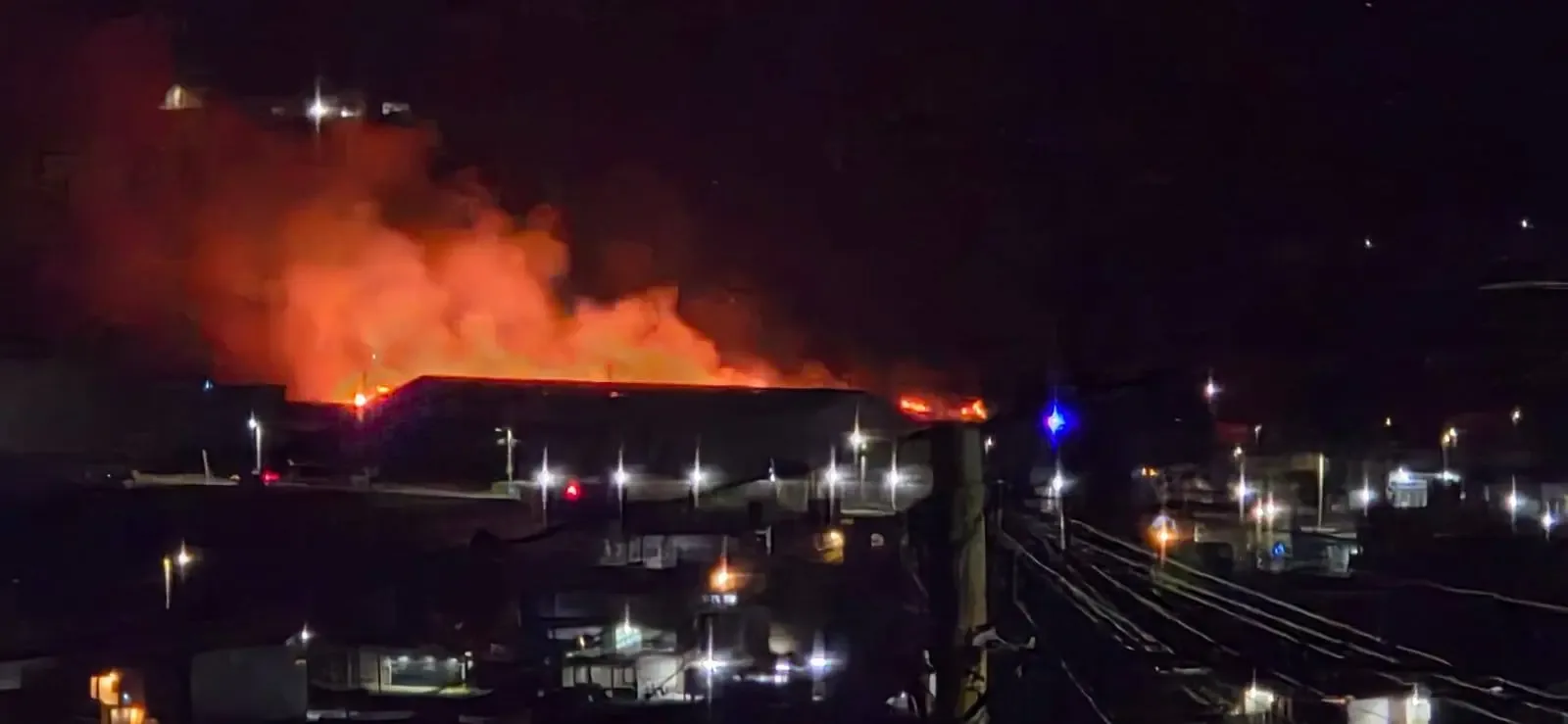 Incendio en Apan moviliza a las corporaciones de emergencia en la zona.