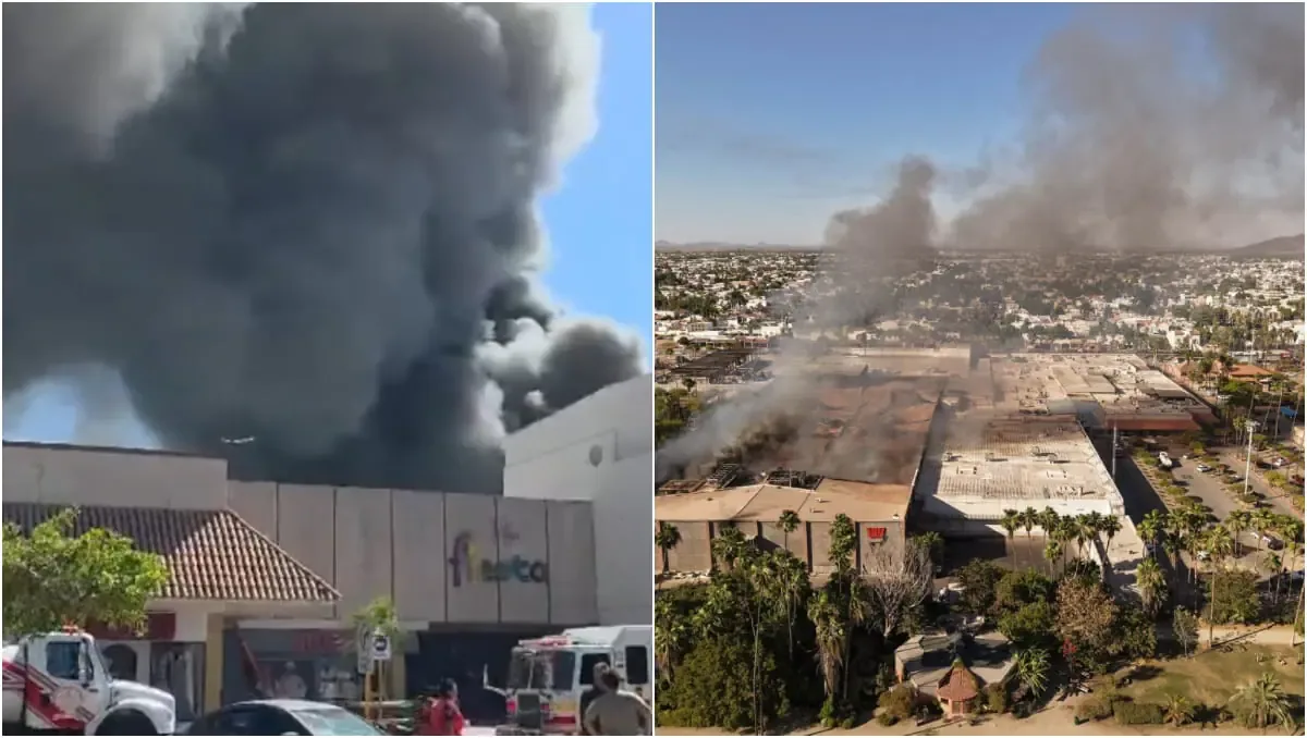 Un fuerte incendio se desató en Los Mochis, Sinaloa, provocando caos y tragedia en la zona.