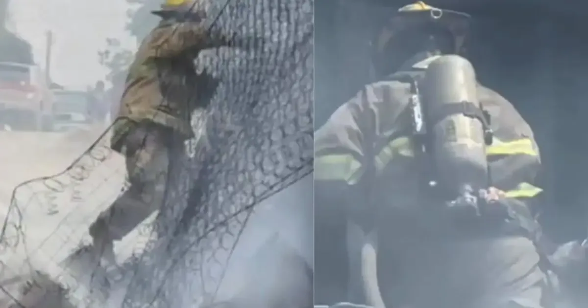 Cuatro incendios se desataron en menos de una hora, afectando a siete viviendas.