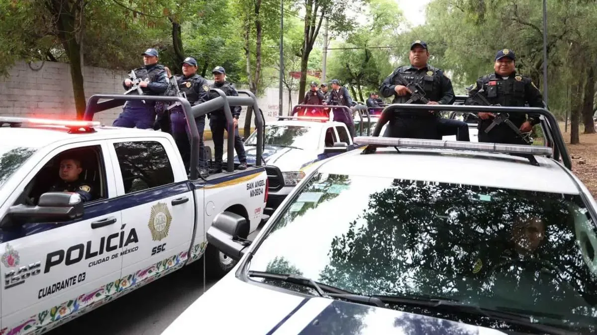 La SSC reporta un alza en las capturas y avances en el combate a la extorsión en la capital mexicana.