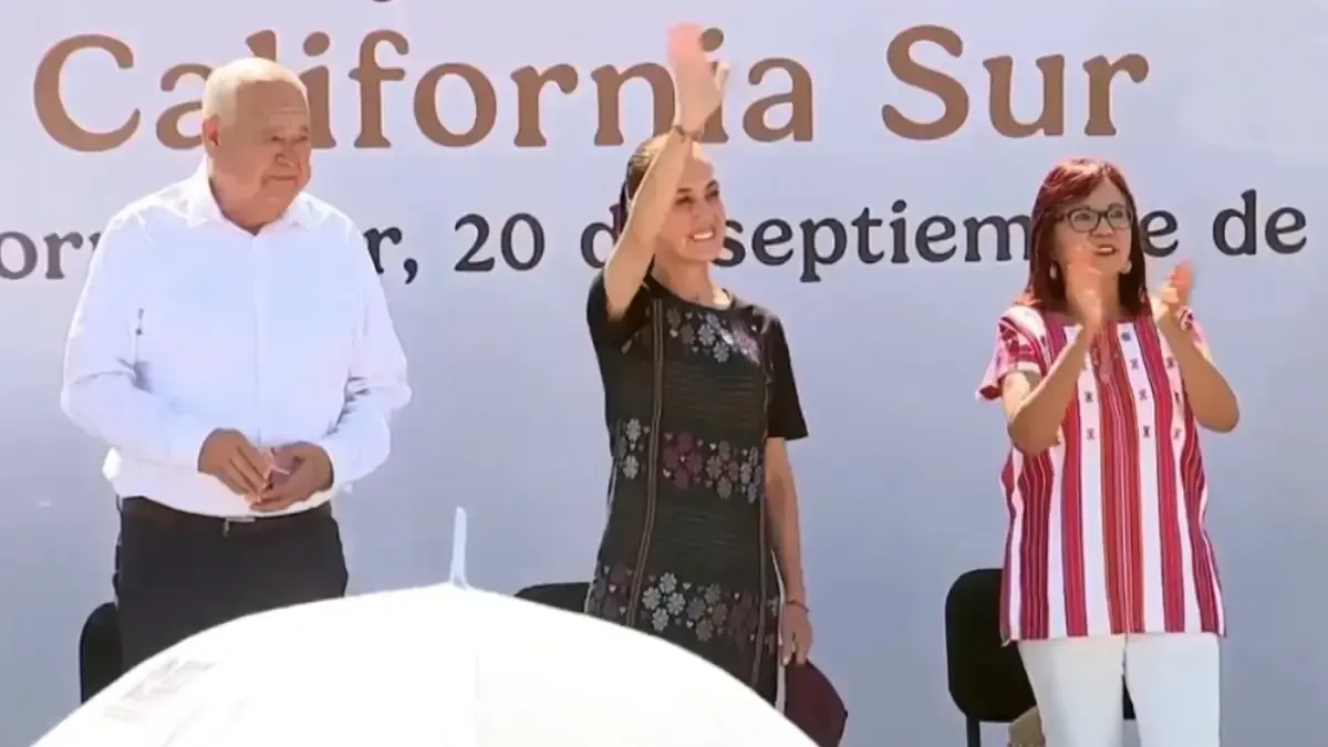 La presidenta enfrenta reclamos por problemas persistentes en servicios básicos y salud en Baja California Sur.