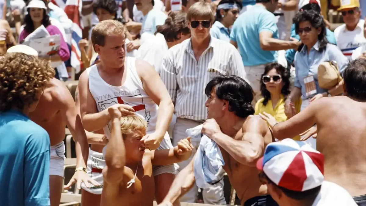 El reencuentro de Inglaterra en el Azteca revive recuerdos de un episodio violento en el Mundial de 1986.