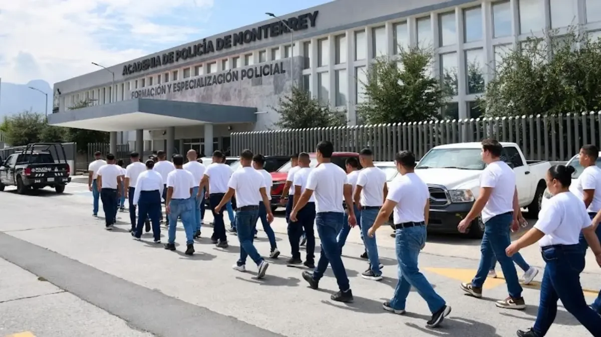 La Secretaría de Seguridad y Protección Ciudadana en Monterrey ofrece salarios y beneficios a los nuevos cadetes.