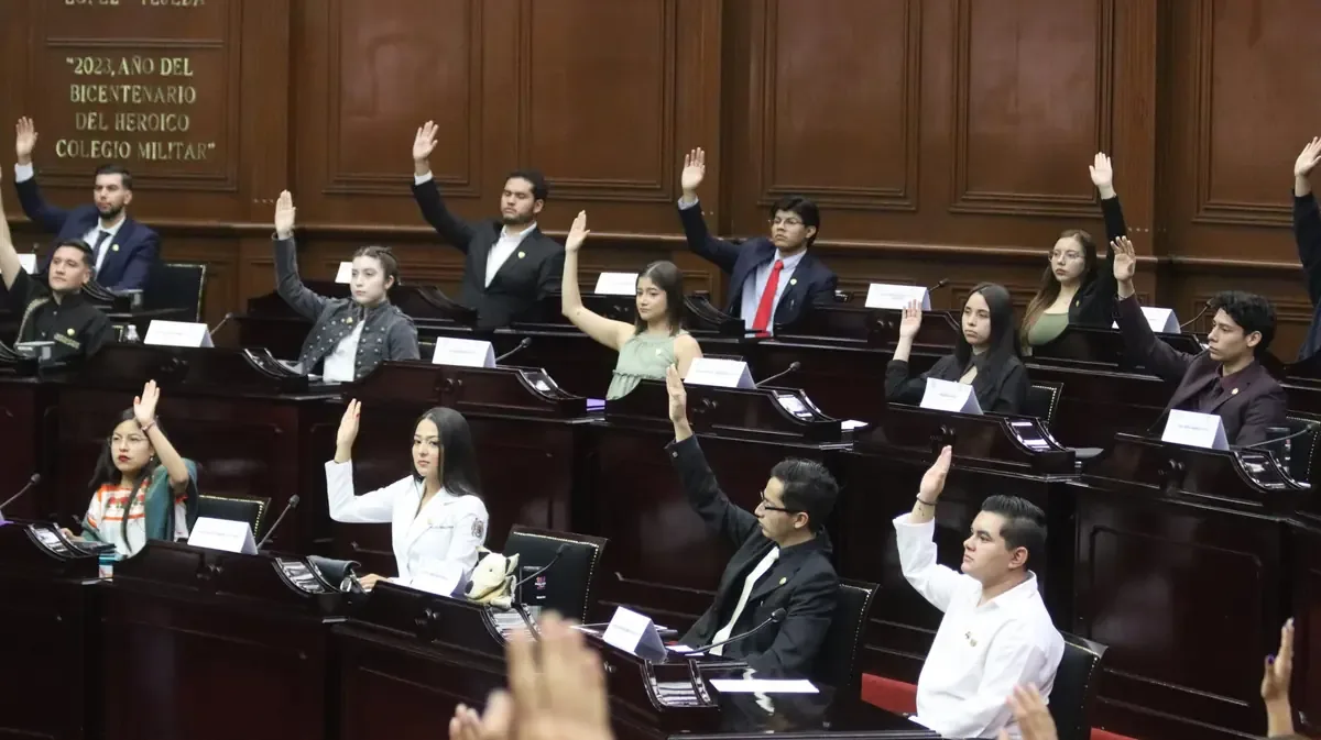 La diputada Grecia Jennifer Aguilar Mercado destaca la importancia de la participación juvenil en la política local.