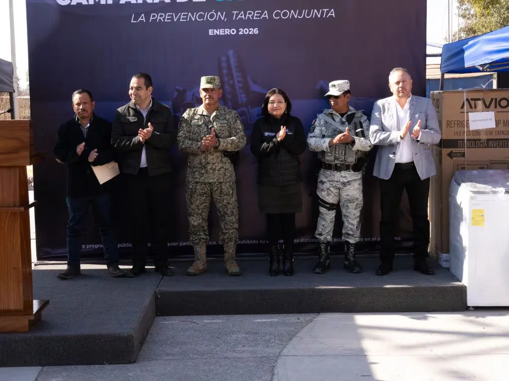 Inicio del programa Canje de Armas 2026 en El Marqués, Querétaro.