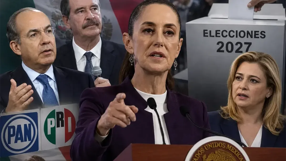 Claudia Sheinbaum alerta sobre estrategias de sectores estadounidenses para influir en el proceso electoral mexicano.
