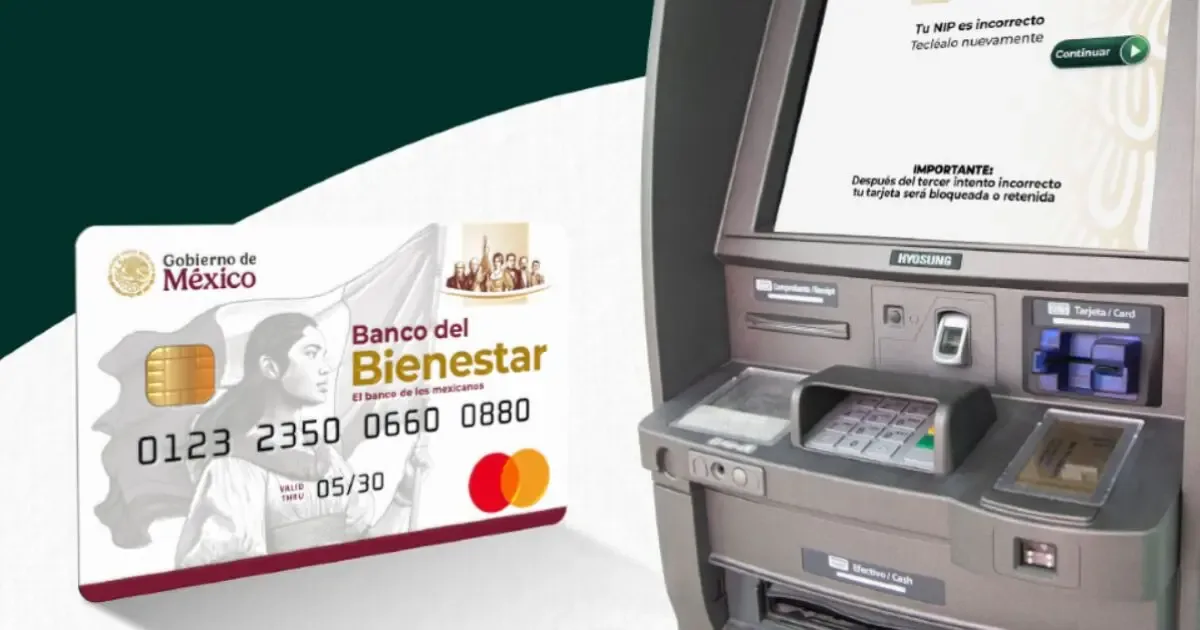 "Instrucciones para cambiar el NIP de la tarjeta del Bienestar."