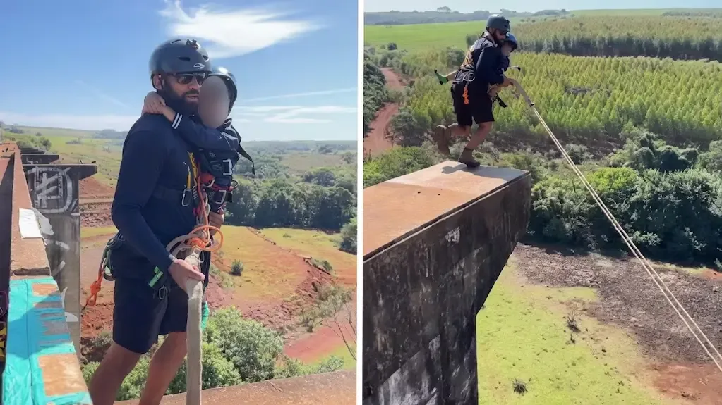 Surge otro video del instructor haciendo acrobacias con un niño, lo que intensifica la controversia.