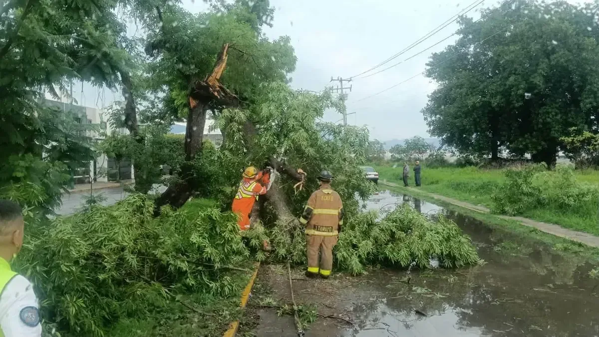Las autoridades mantienen atención sobre las afectaciones tras fuertes lluvias.