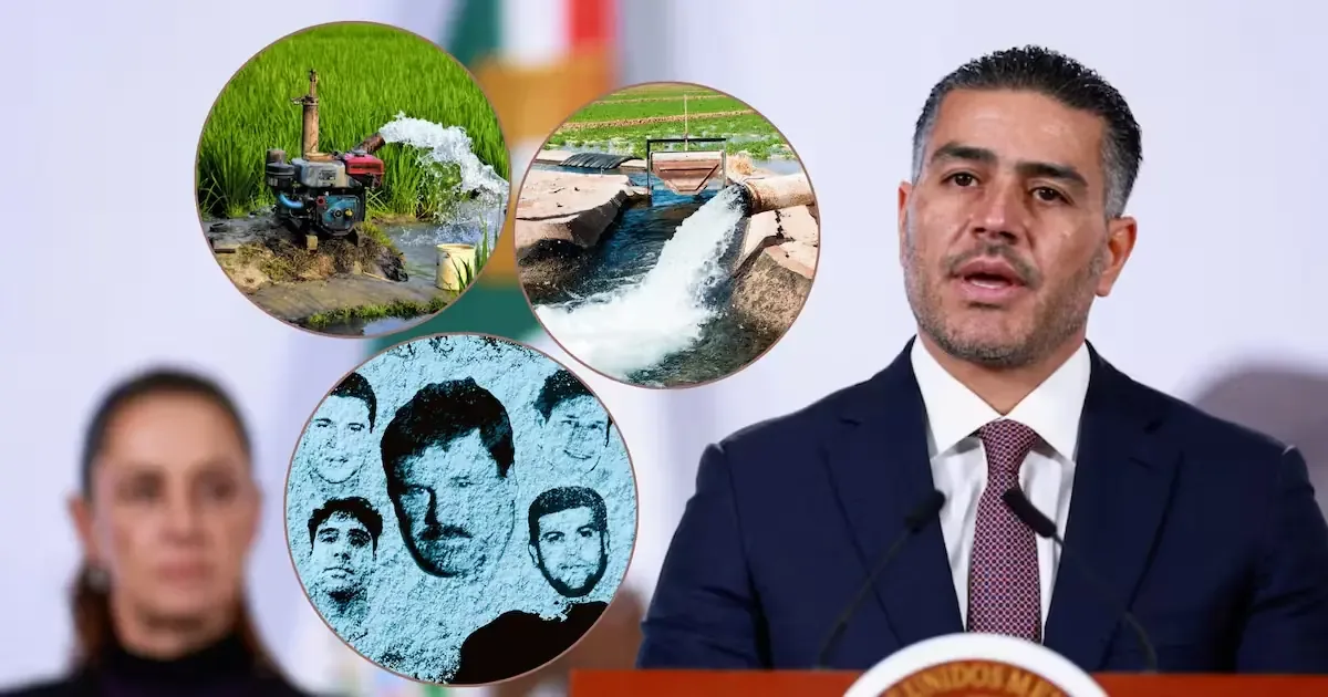 Los Chapitos podrían estar involucrados en la manipulación de juntas de riego, según la FGR.
